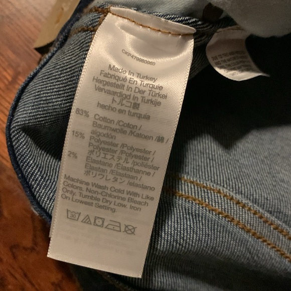 NWT Madewell Petite Stovepipe Jeans (27P) - Picture 9 of 11